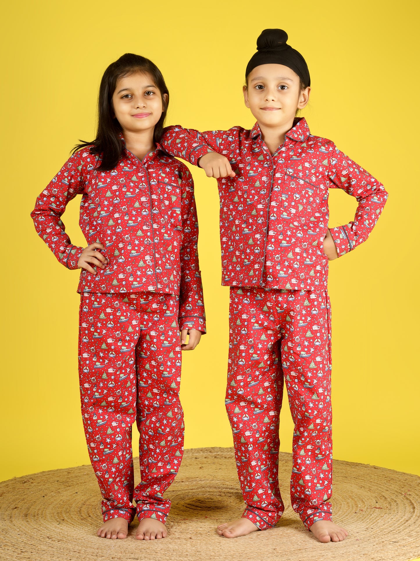 Crabby Christmas- KIDS NIGHTSUIT