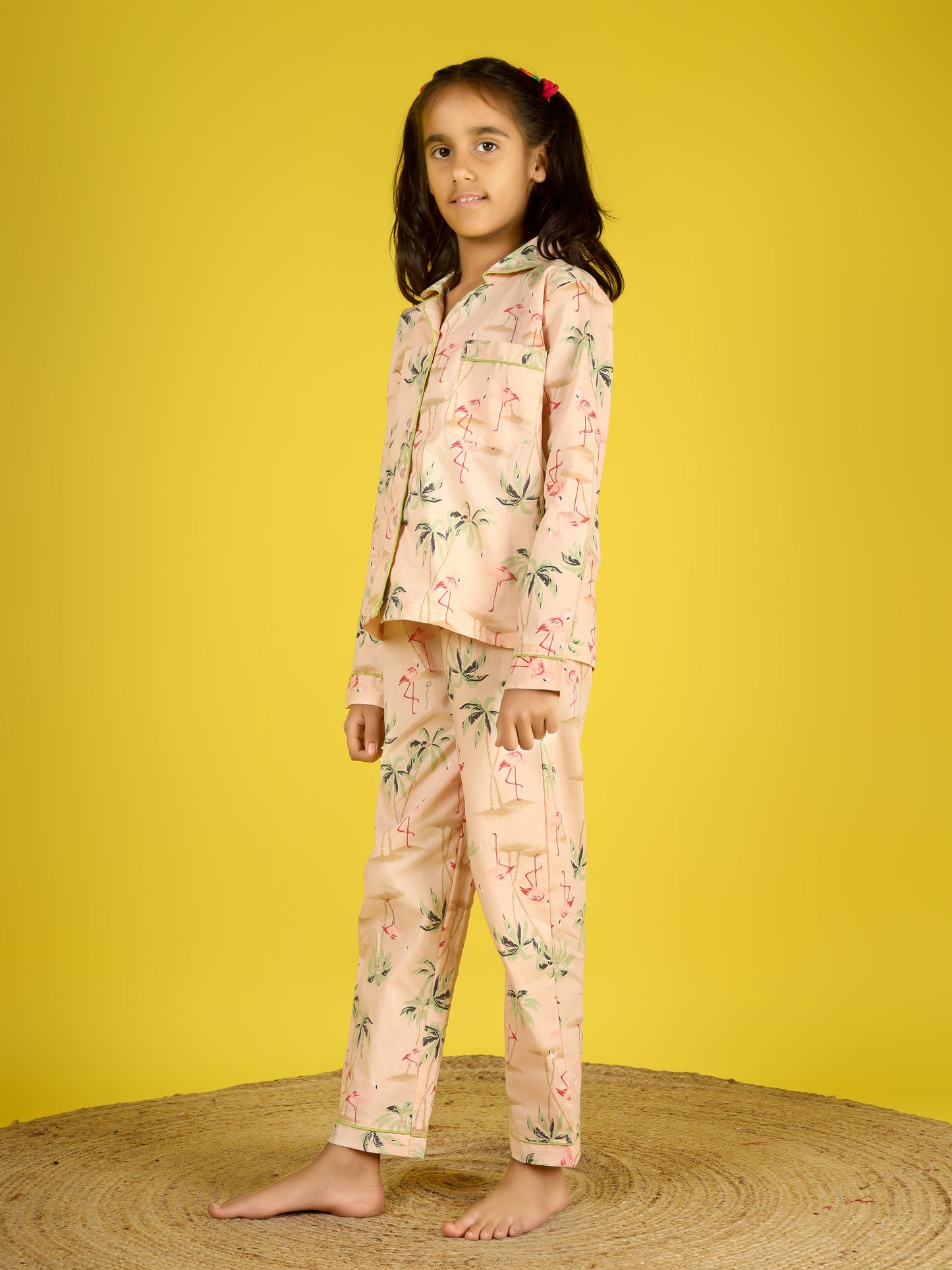 Fluffy Flamingos- KIDS NIGHTSUIT